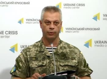 Briefing about developments in Ukraine of the Information Center of NSDC, 04.09.15