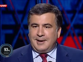 Saakashvili at Shuster LIVE, 11.09.2015