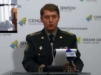 Briefing about developments in Ukraine of the Information Center of NSDC, 22.09.15