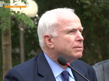 John McCain in Odesa: "Russia is a refueling station that pretends to be a real country"