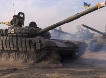 Diversion of arms upto 100 mm continues in Luhansk region