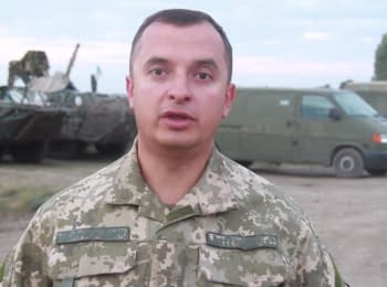 ATO spokesman Anatoliy Stelmach. Digest on 09.10.2015