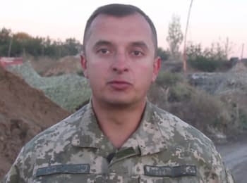 ATO spokesman Anatoliy Stelmach. Digest on 10.10.2015