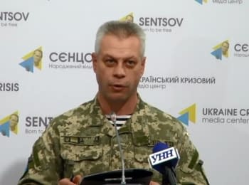 Briefing about developments in Ukraine of the Information Center of NSDC, 13.10.15