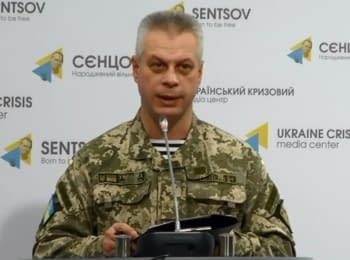 Briefing about developments in Ukraine of the Information Center of NSDC, 11.11.15