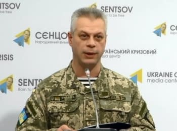 Briefing about developments in Ukraine of the Information Center of NSDC, 13.11.15