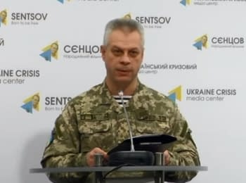 Briefing about developments in Ukraine of the Information Center of NSDC, 05.12.15