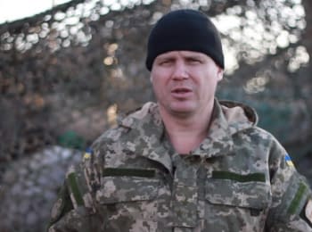 ATO spokesman Leonid Matyukhin. Digest on 08.12.2015