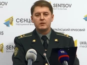 Briefing about developments in Ukraine of the Information Center of NSDC, 22.12.15