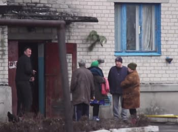 Zaitseve. Consequences of a night shelling, 15.02.2016