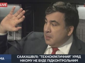 Михеил Саакашвили в "Вечернем прайме" на канале "112 Украина", 23.03.2016