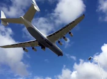 An-225 Mriya landed in Australia