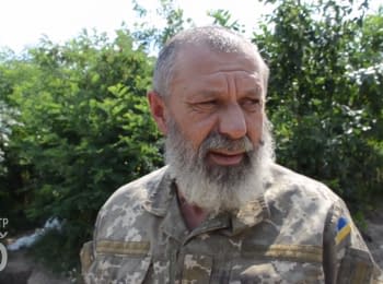 Ukrainian military told about terrorists' capturing near Troitske village