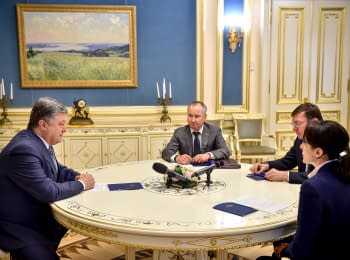 Meeting of the President with the heads of security agencies on the murder of Pavel Sheremet