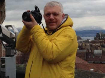 Commemorate of Pavlo Sheremet on Maidan Nezalezhnosti