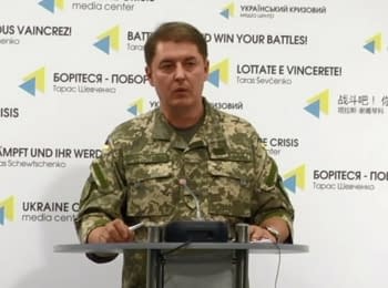 За минулу добу 1 український воїн загинув, 3 отримали поранення - Мотузяник, 06.09.2016