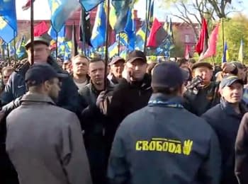 Marsh of heroes' glory in Kyiv