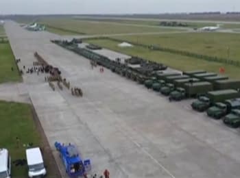 Ceremony of military equipment transfer (Chuguev)