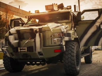 Unmanned vehicle KrAZ-Spartan