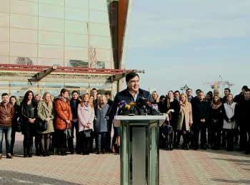 Mikheil Saakashvili: "I leave the post, but the struggle continues"
