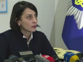 Khatia Dekanoidze' briefing on resignation as a Head of the National Police