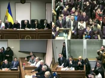 Interrogation of Yanukovych. Live stream