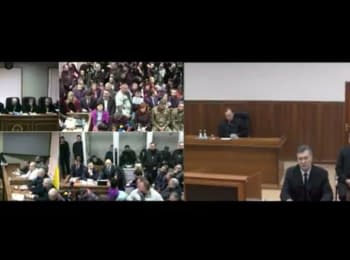Court on 28.11.2015 on the case of "killing people 20.02.2014 during Euromaidan"