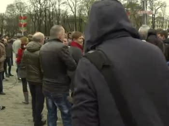 Meeting on October Square in Minsk, 01.05.2017