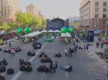 Opening of the «Eurovision» fan-zone - Eurovision Village