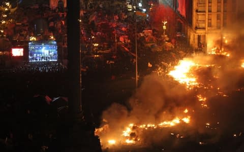 Під час зіткнень в Києві загинули десятки людей