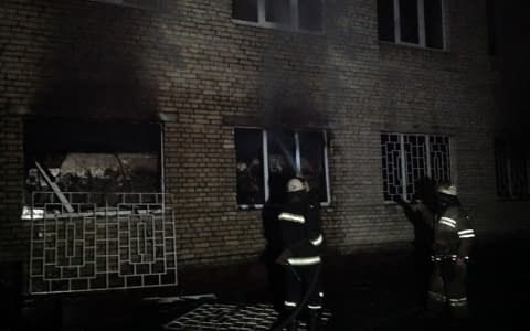 У Львові стався вибух у казармі спецбатальйону «Беркут»