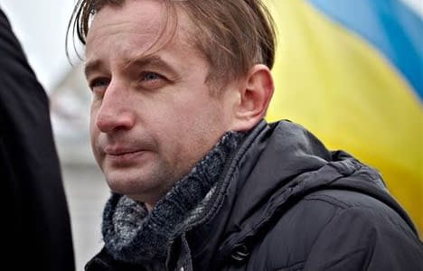 Під час сутичок біля Харкивського ОДА постраждав відомий письменник Сергій Жадан