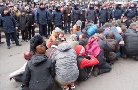 У Харкові в сутичках біля ОДА постраждали 97 людей