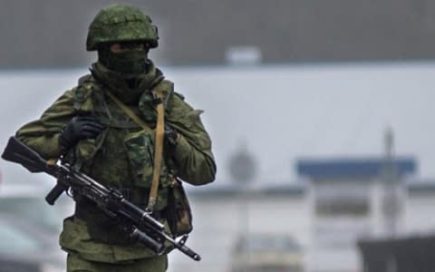 Російські військовослужбовці прорвалися через кордон у пункті пропуску «Крим-Кубань»