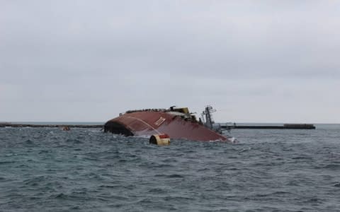 Російські військові затопили два кораблі у бухті Донузлав - Міноборони