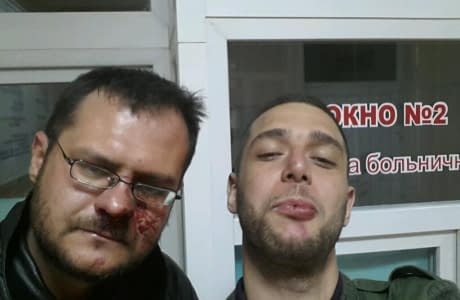 У Севастополі під час штурму військової частини побили журналістів