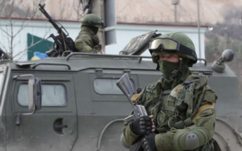 На українських прикордонників у Криму знову напали