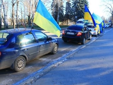 У Чонгарі Беркут стріляв у активістів гуманітарного автопробігу