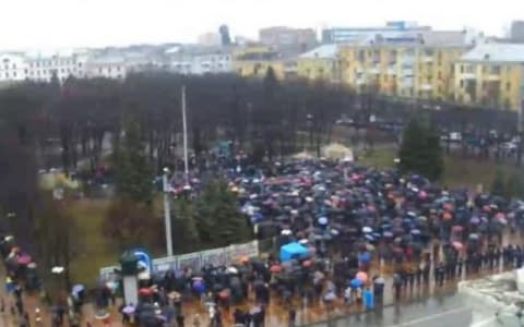 У Луганську пройшов заборонений судом "народний референдум"