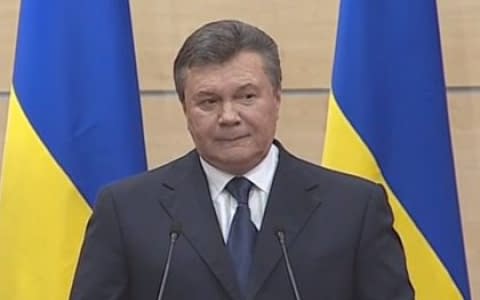 Янукович звернувся до народу України через російські ЗМІ